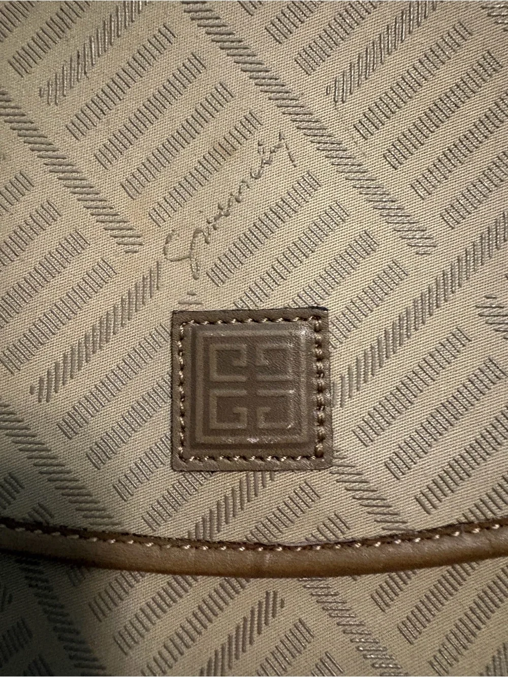Vintage Givenchy 4G Monogram Crossbody